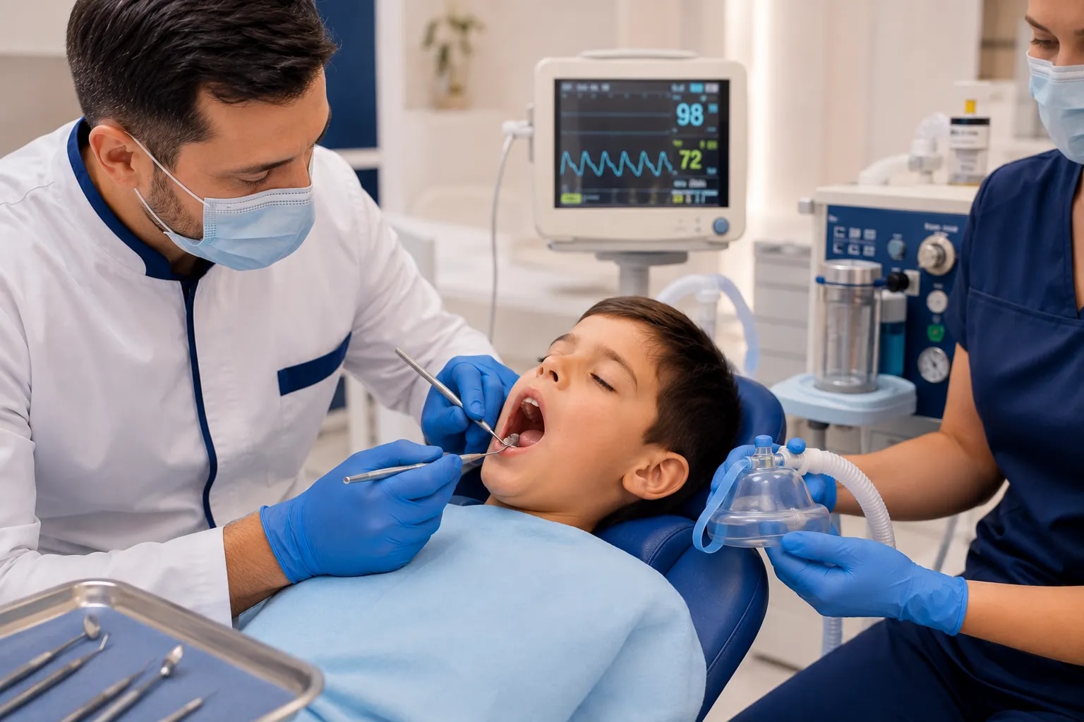 العلاج تحت التخدير الواعي أو العام